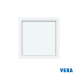 Пластиковое окно ПВХ VEKA глухое 600x600ММ (ВхШ) Двухкамерное